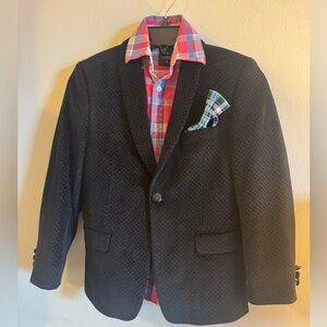 TALLIA Boys Jacket Size 10 R 
Black Excellent Condition. Holliday.